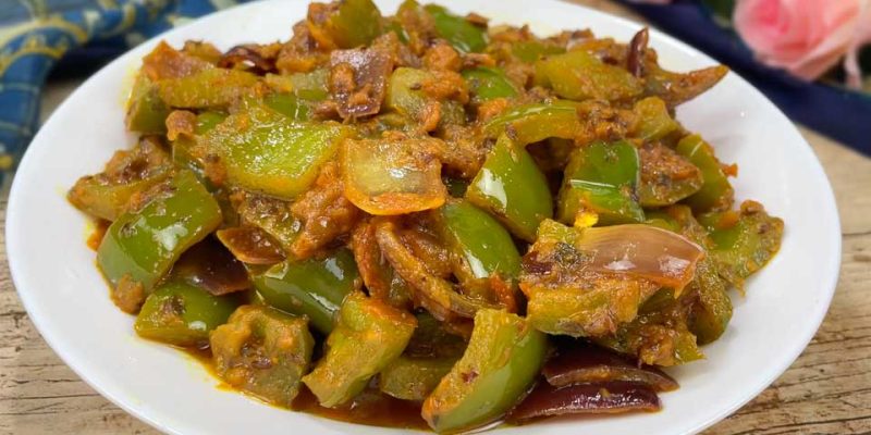 Capsicum Curry Recipe - Cook with Nabeela