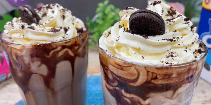 Oreo Milkshake Recipe - Cook with Nabeela